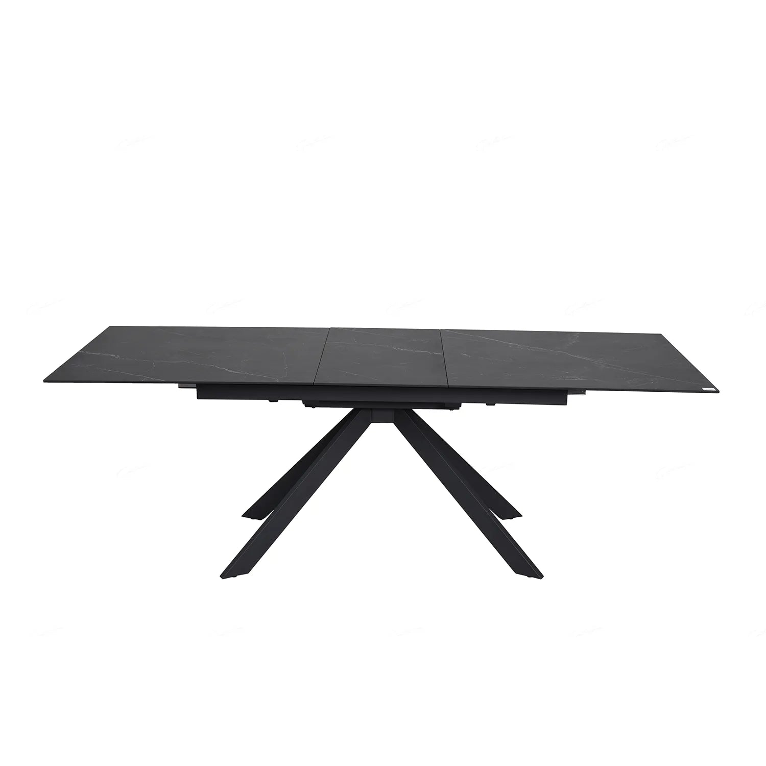 Russo Black Ceramic Extending Dining Table