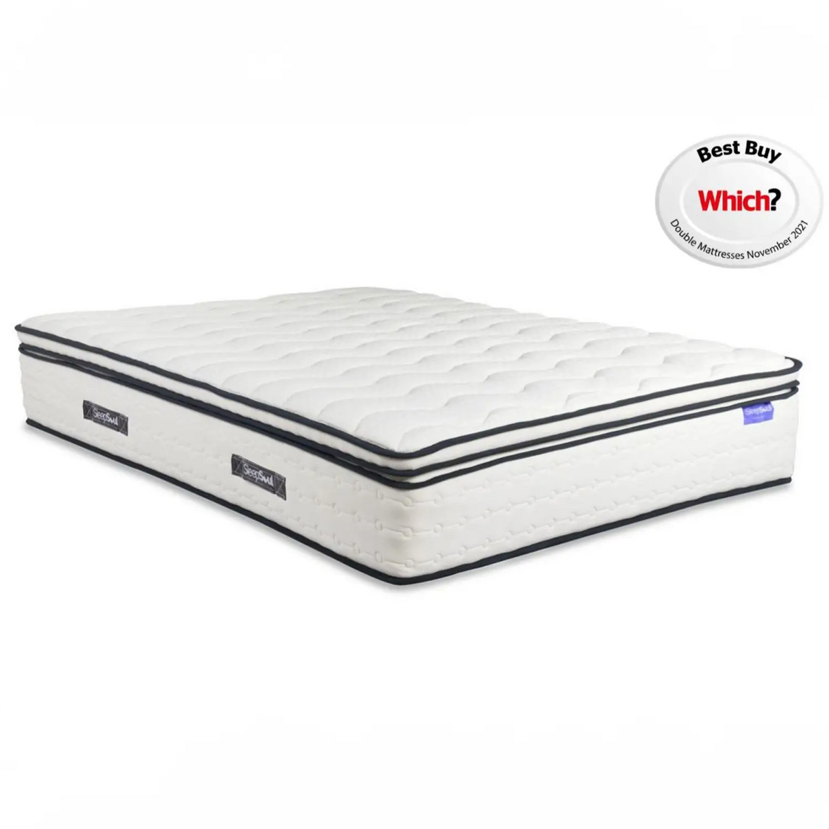 SleepSoul Space Mattress: A Which? Best Buy with 2000 pocket springs for optimal support. Vacuum-sealed for freshness. Experience top-rated sleep comfort. Buy now! 