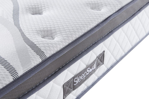 SleepSoul Heaven Mattress – A plush and supportive haven for a restful night's sleep, featuring 1000 pocket springs, coolgel layer, and a luxurious euro top. Endorsed by Which? as a Best Buy. Backed by a 10-year warranty for lasting comfort. Available Size, Single Mattress, Double Mattress, King Mattress, Super King Mattress, Box Up Mattress - 012