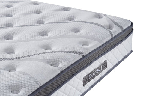 SleepSoul Heaven Mattress – A plush and supportive haven for a restful night's sleep, featuring 1000 pocket springs, coolgel layer, and a luxurious euro top. Endorsed by Which? as a Best Buy. Backed by a 10-year warranty for lasting comfort. Available Size, Single Mattress, Double Mattress, King Mattress, Super King Mattress, Box Up Mattress - 014