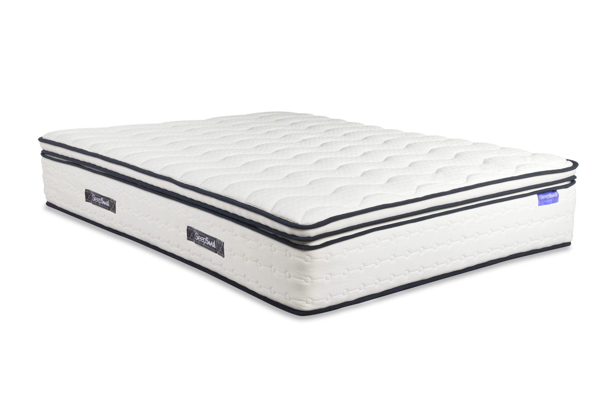 Side view of SleepSoul Space Mattress – Multiple layers for durability and breathability.