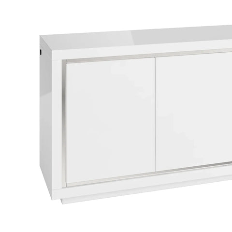 Salerno 3 Door High Gloss Sideboard