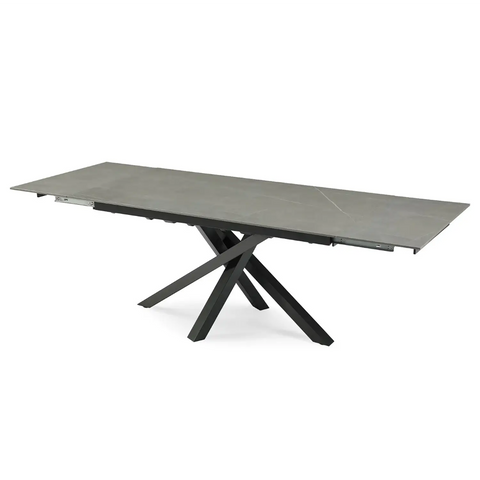 Samurai Extending Dining Table 160-240cm Matt Grey - 002