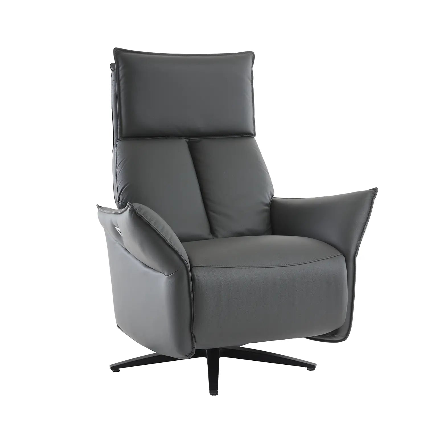 Savan Leather Swivel Recliner Chair