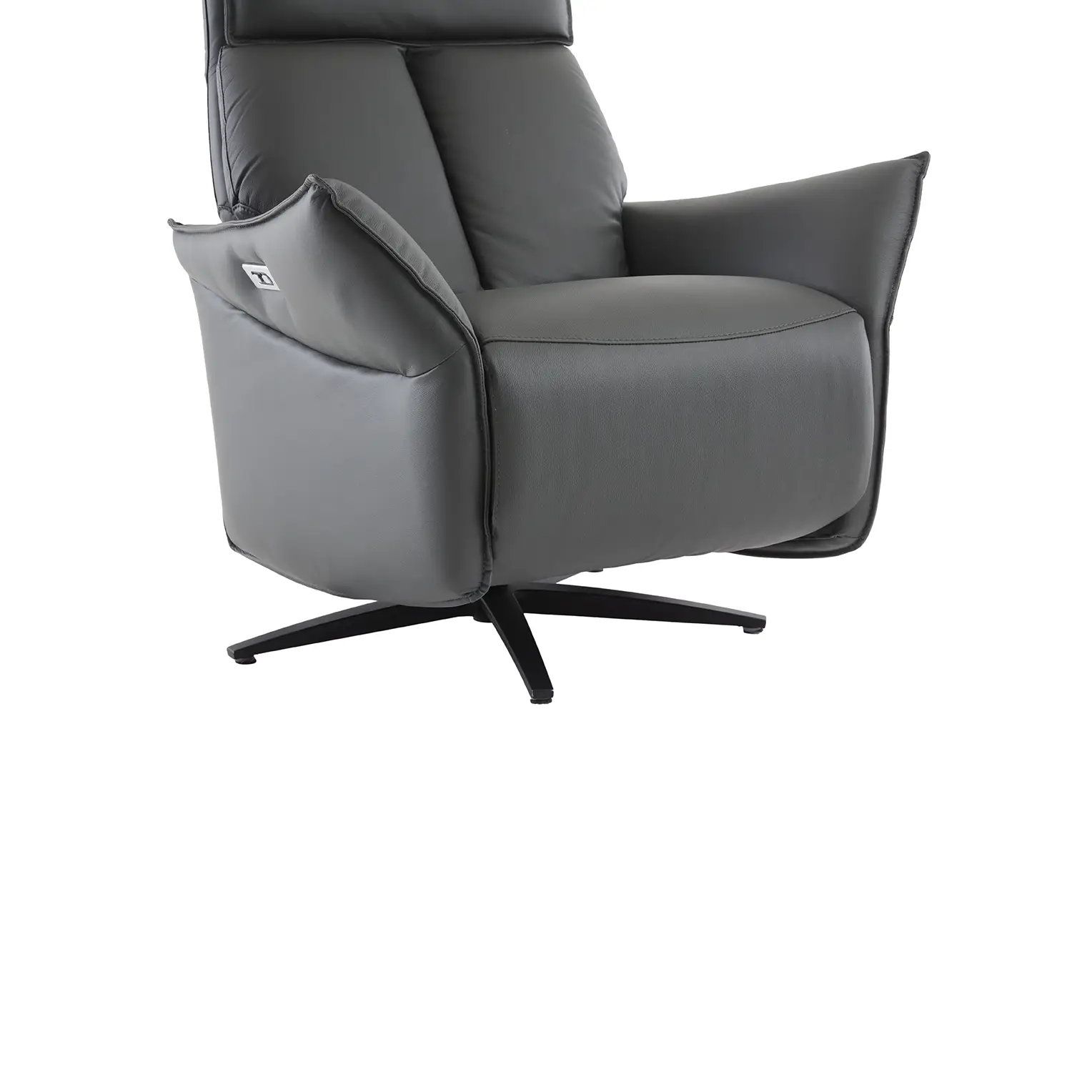 Savan Leather Swivel Recliner Chair