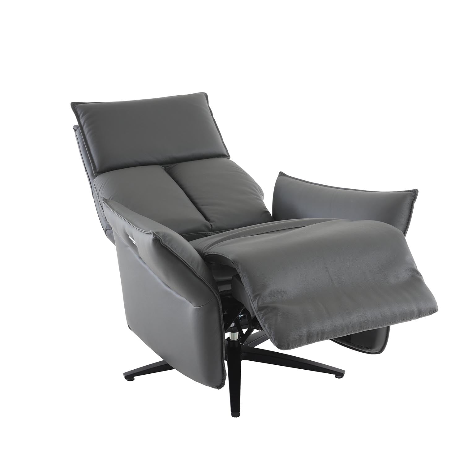 Savan Leather Swivel Recliner Chair