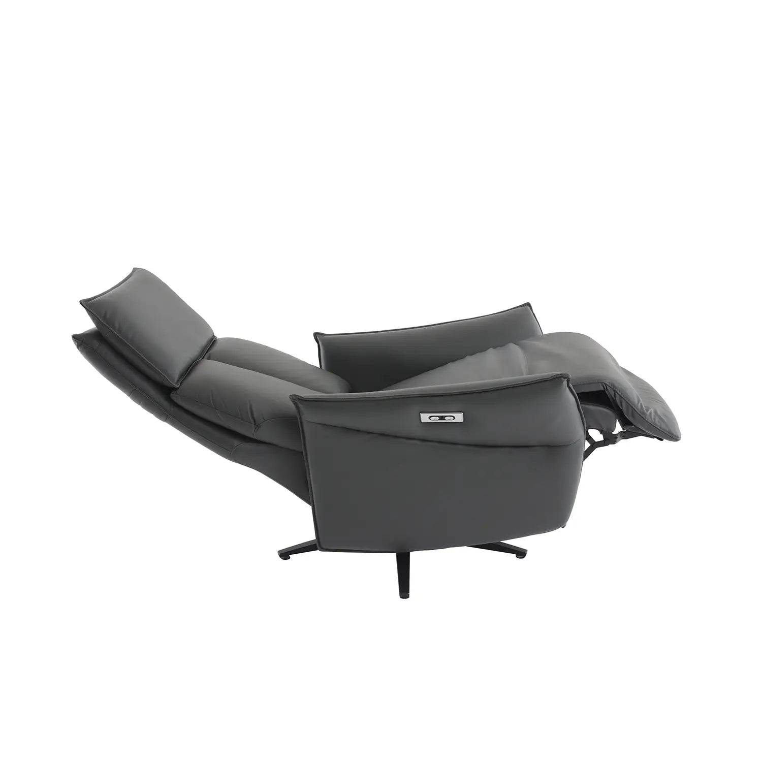 Savan Leather Swivel Recliner Chair