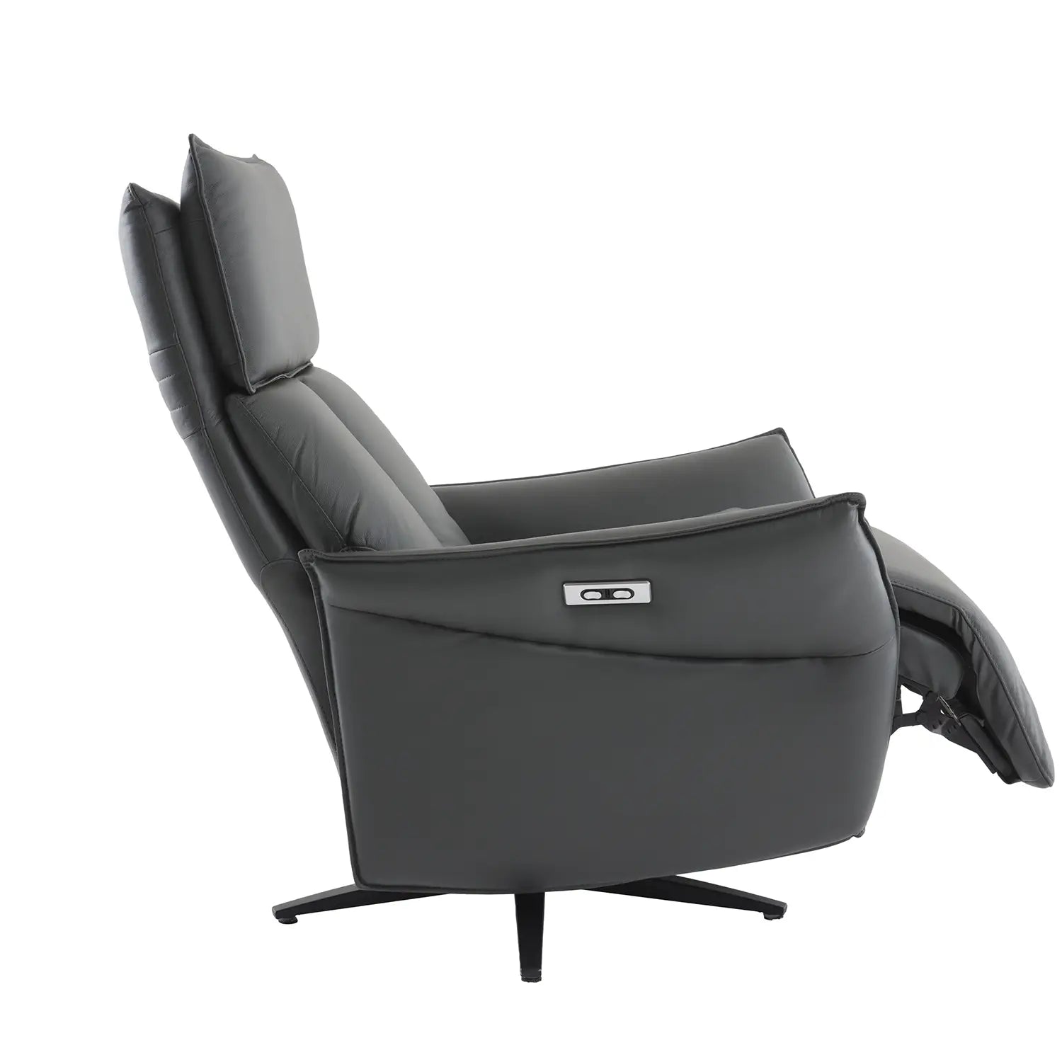 Savan Leather Swivel Recliner Chair