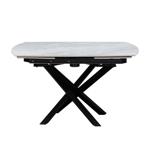 Savannah Ceramic Swivel Extending Dining Table