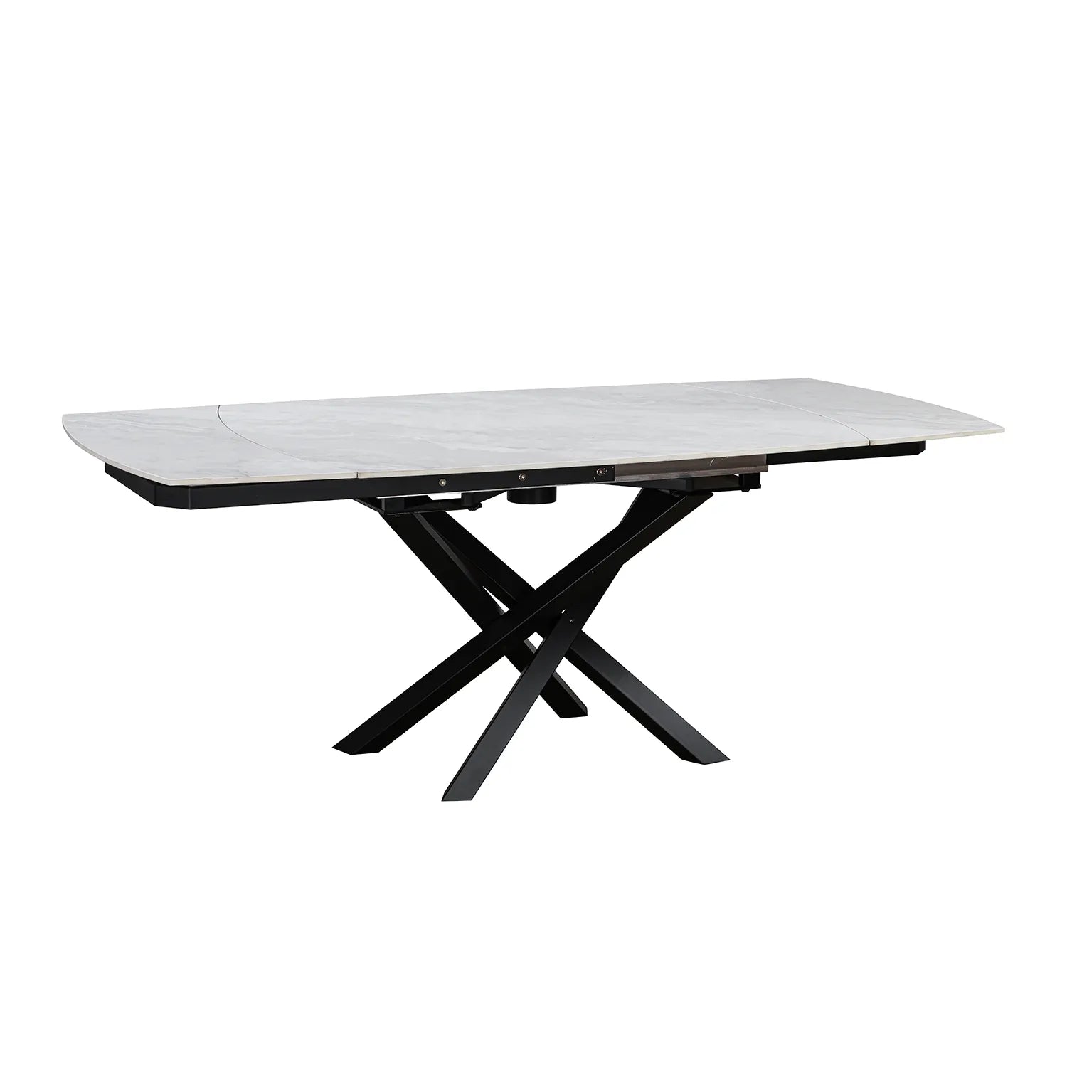 Savannah Ceramic Swivel Extending Dining Table