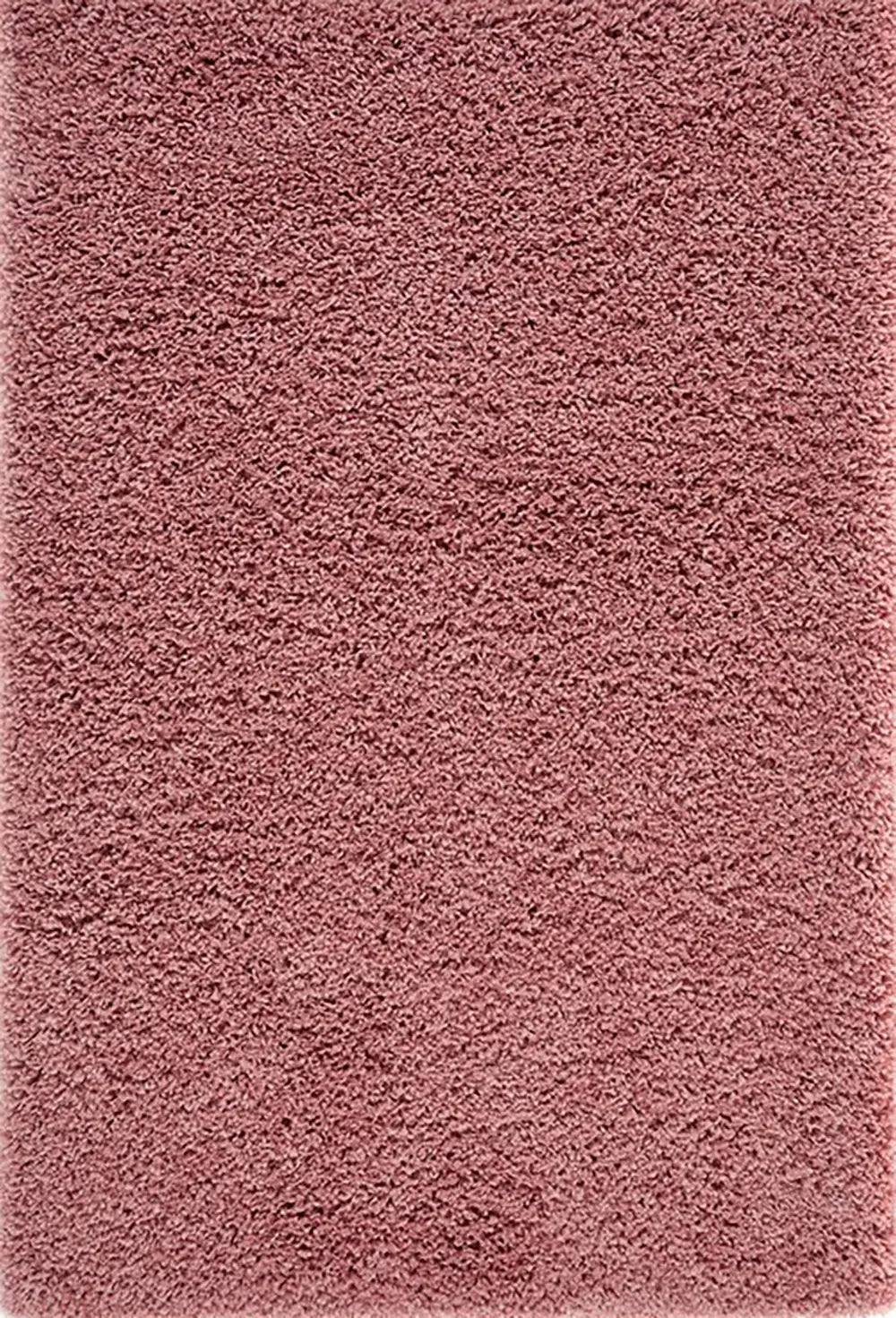 Serene Shaggy Soft Plain Rug, available in Charcoal, Cream, Grey, Gold, Beige, Pink, Red and Sage Green. Available in 5 sizes-Main Image-Pink