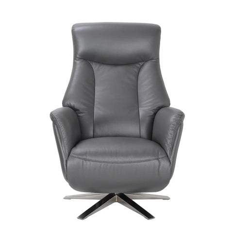 Relax and unwind at the touch of a button in the Houston power swivel recliner. Sicily Leather Look Swivel Power Recliner Chair - Free Delivery-002