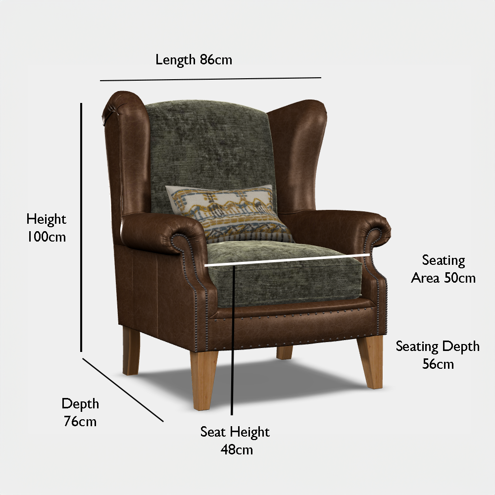 Tetrad Constable Wing Chair