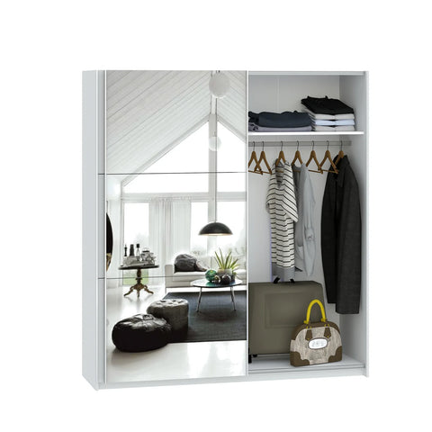 Thorvik Full Mirror Sliding Door Wardrobe