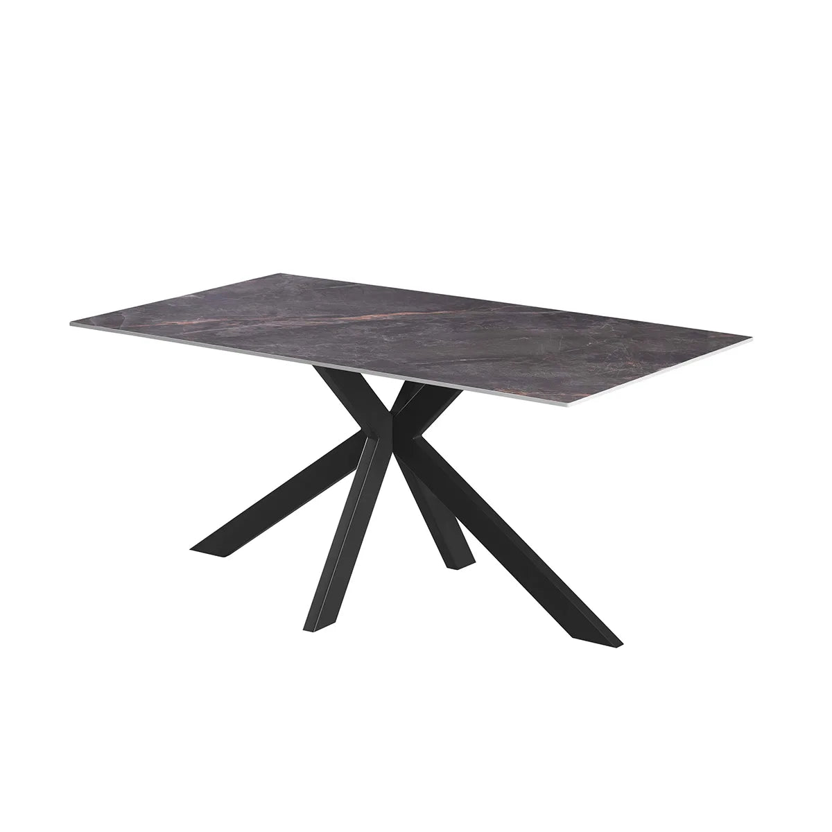 Oslo 1.6M Grey Ceramic Top Dining Table