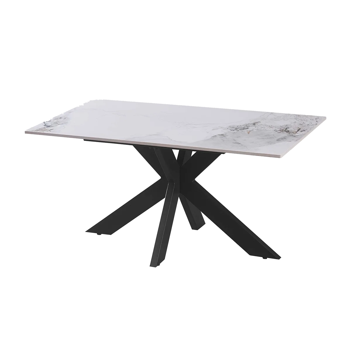 Oslo 1.8M White Ceramic Top Dining Table