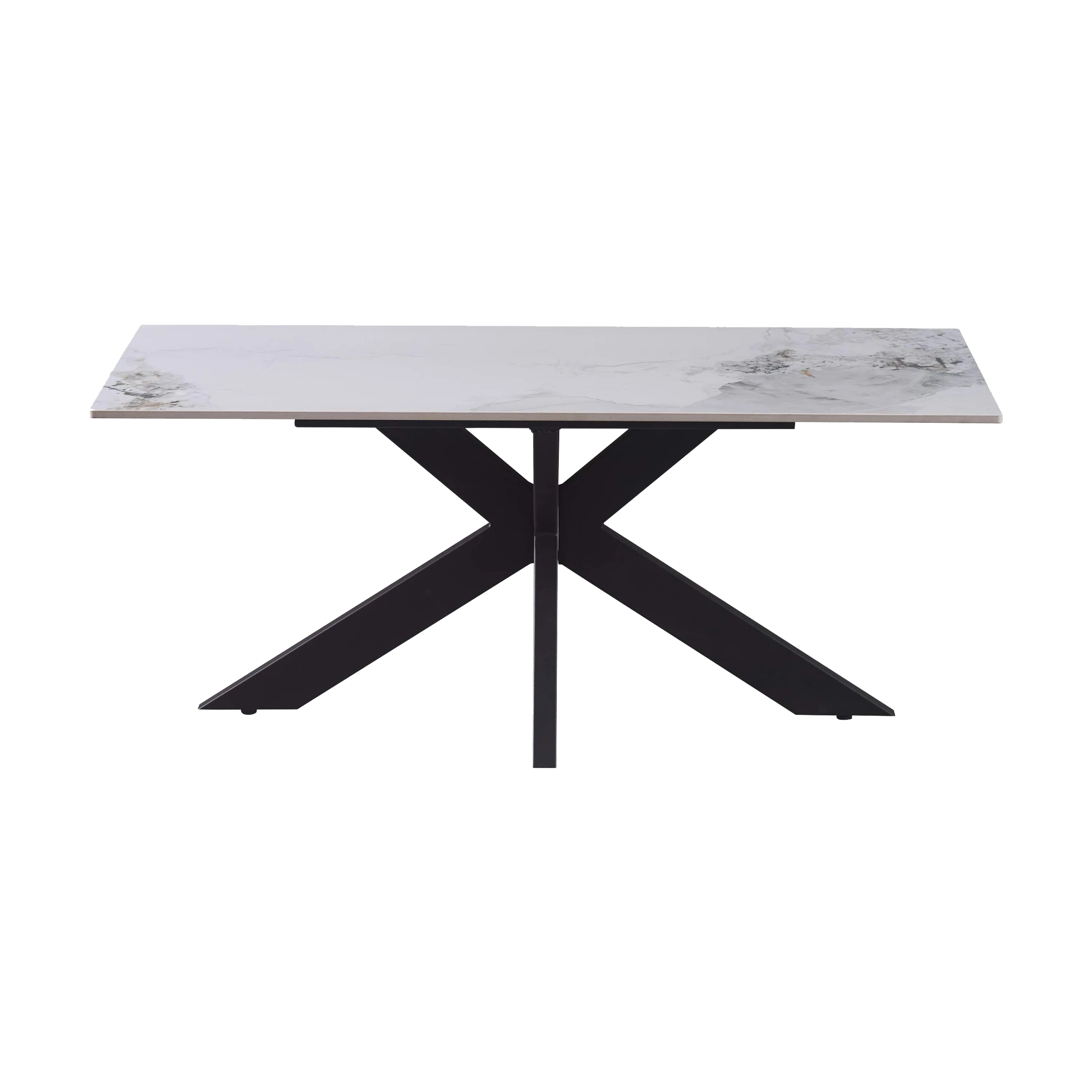 Oslo 1.6M White Ceramic Top Dining Table