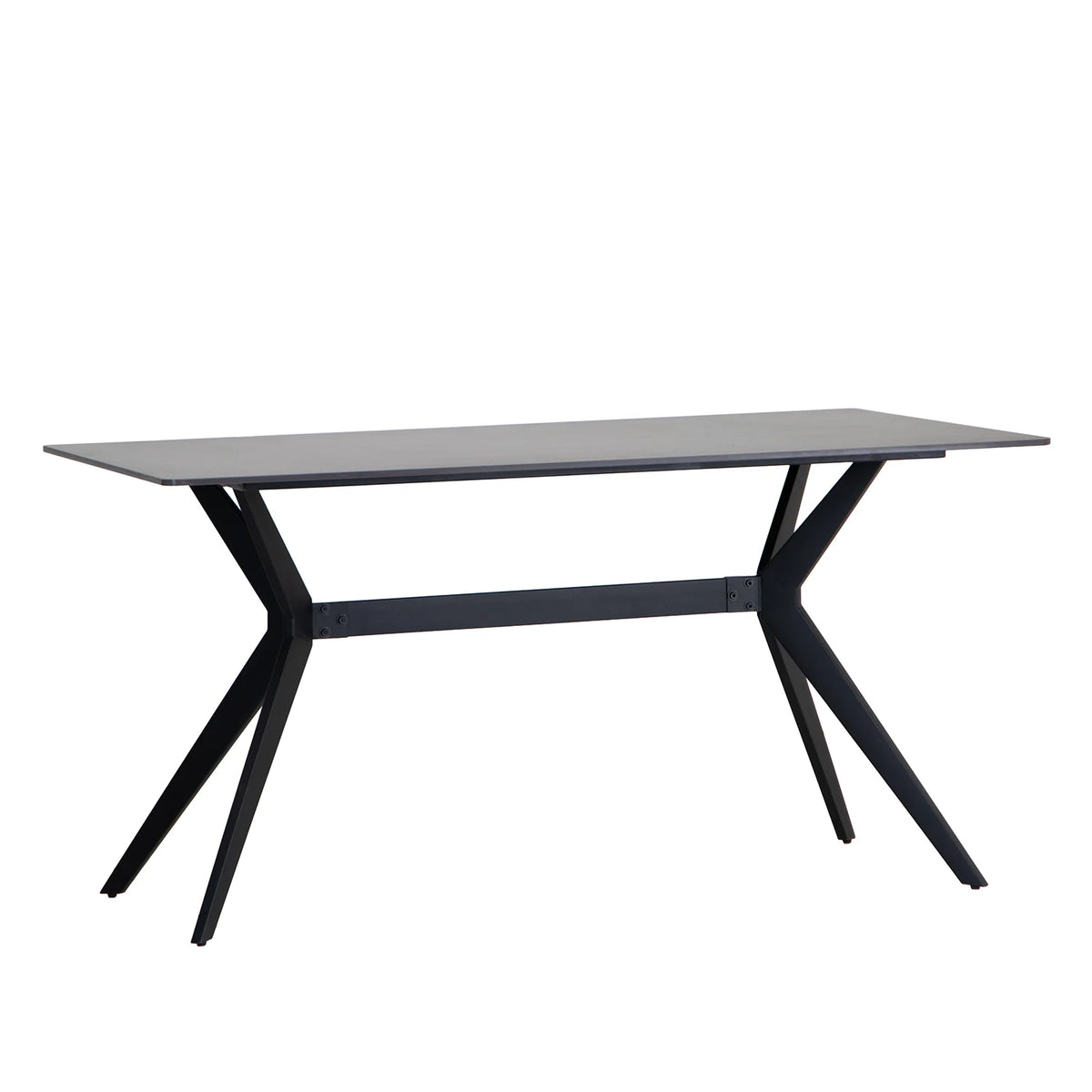 Tony 1500cm Black Sintered Stone Dining Table