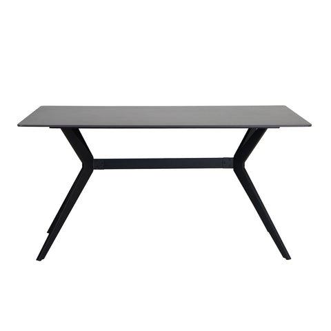 Tony 1500cm Black Sintered Stone Dining Table