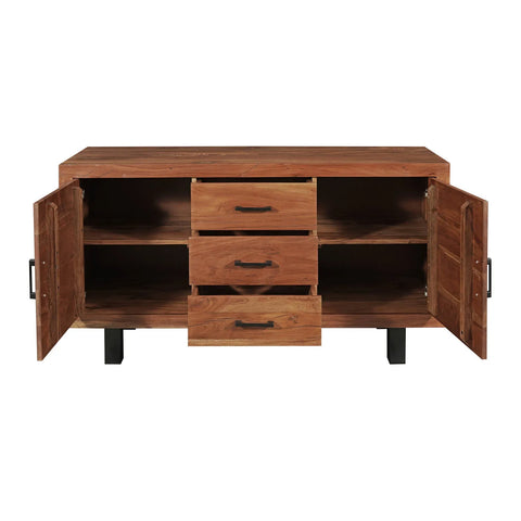 Toronto Reclaimed Wood Sideboard with 2 Doors and 3 Drawers