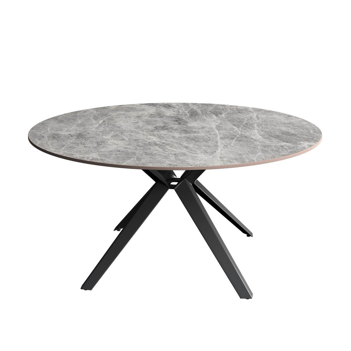 Lina Grey Gloss Ceramic Coffee Table - Main Image 