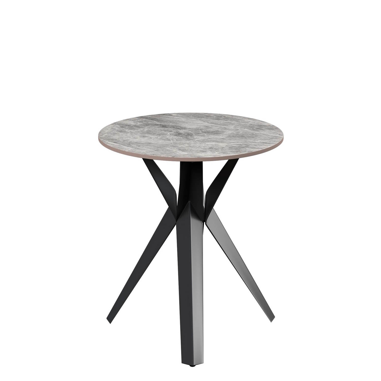 Lina Grey Gloss Ceramic Side Table