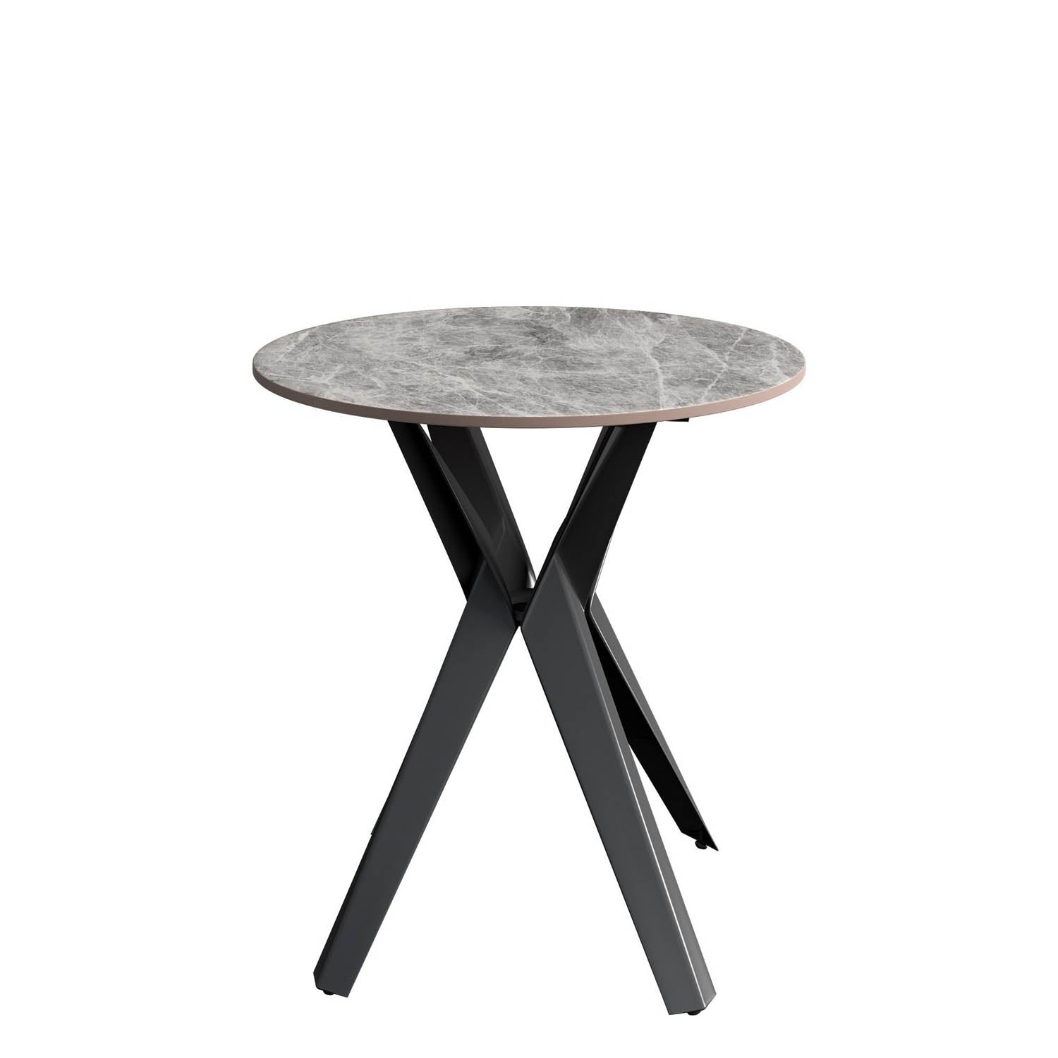 Lina Grey Gloss Ceramic Side Table