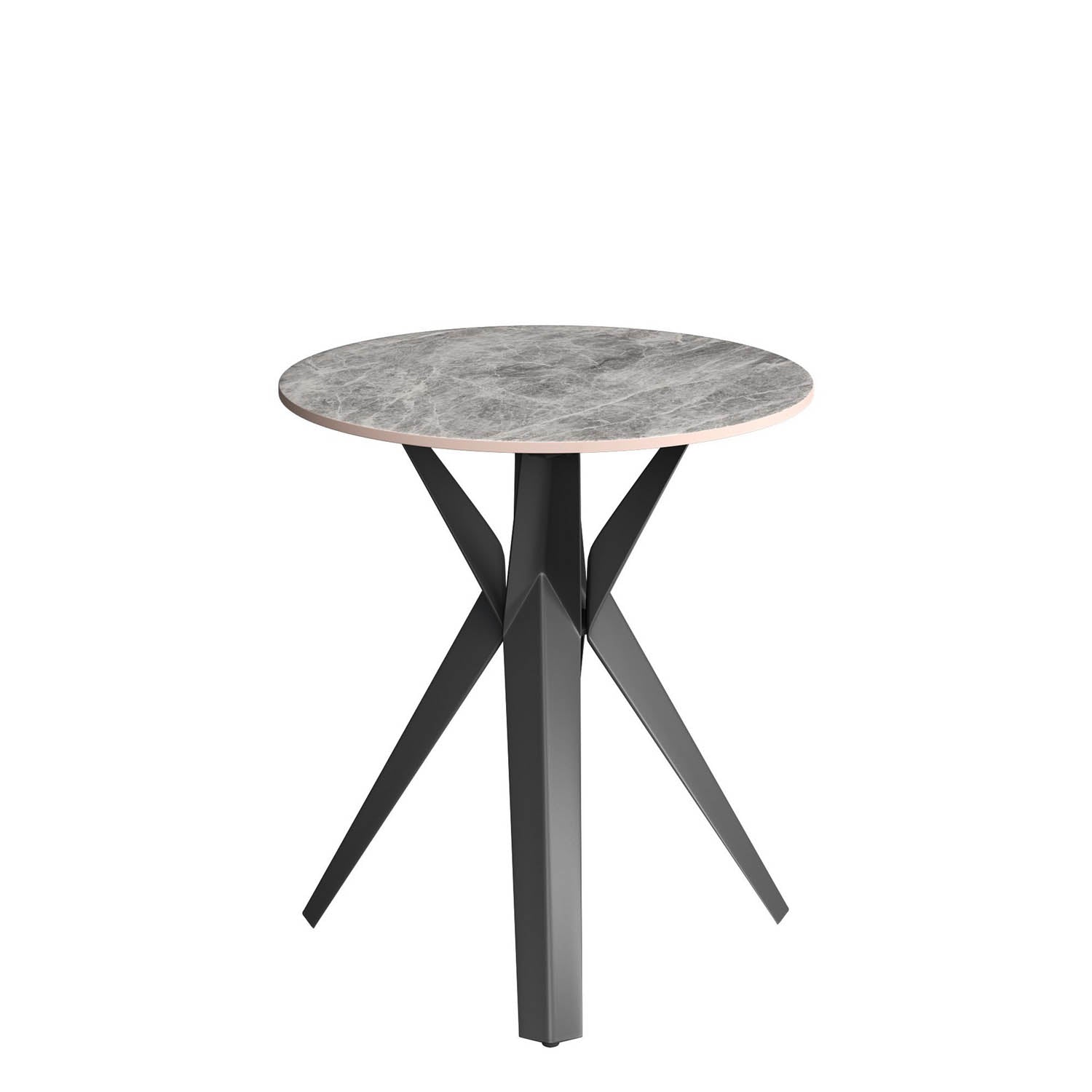 Lina Grey Gloss Ceramic Side Table