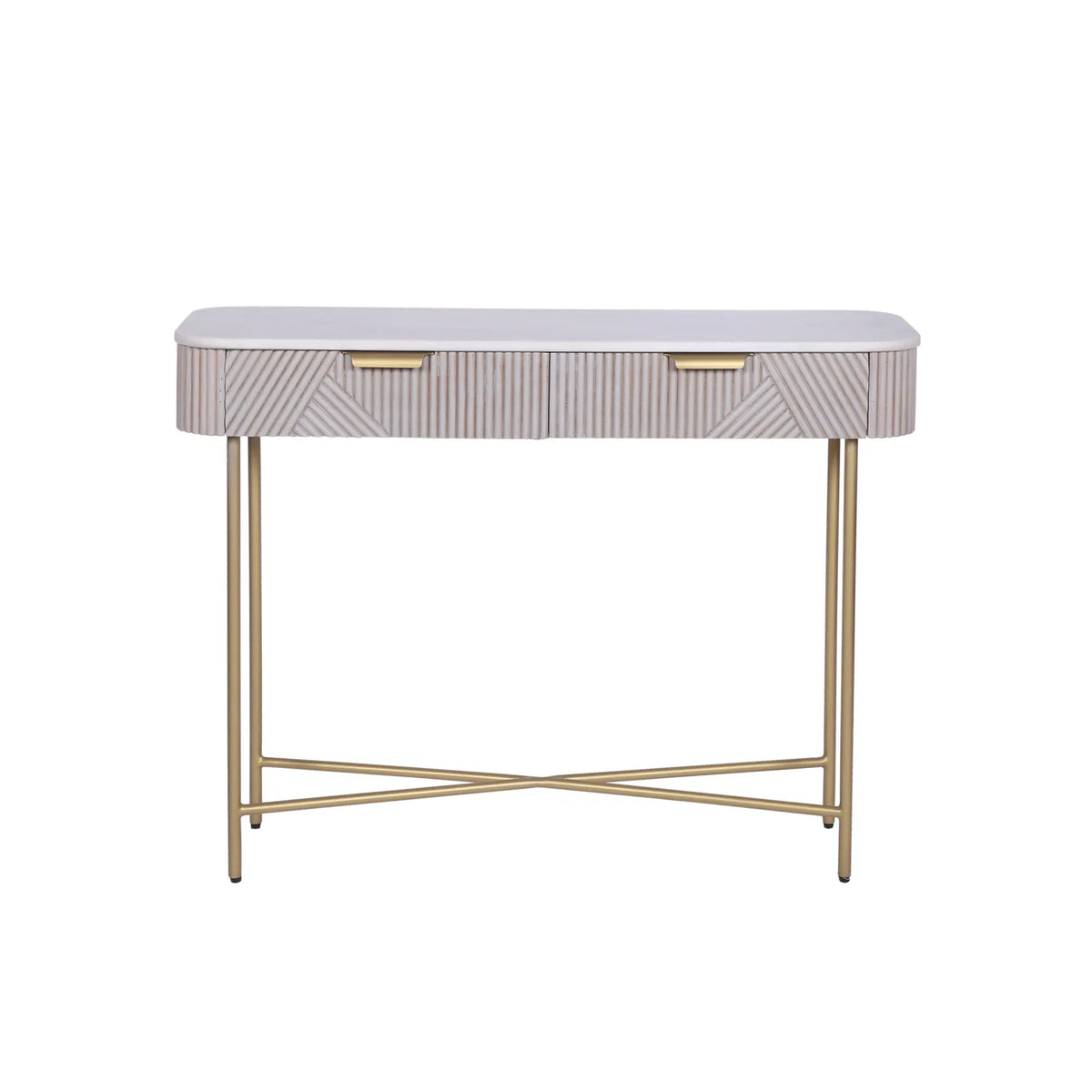 Valencia Marble Mango Wood Console Table, matching furniture available 