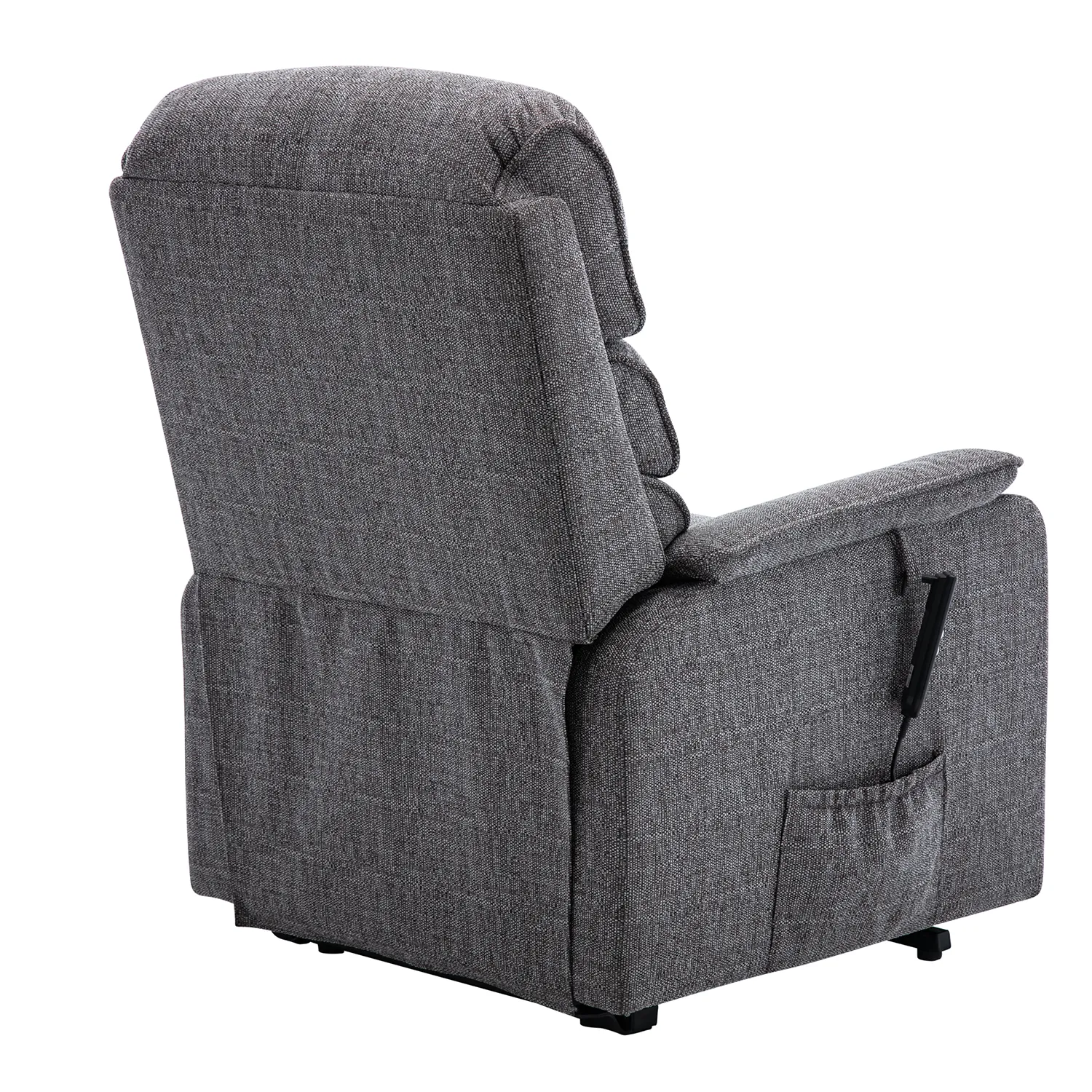 Valentino Grey Double Motor Rise and Recline Chair