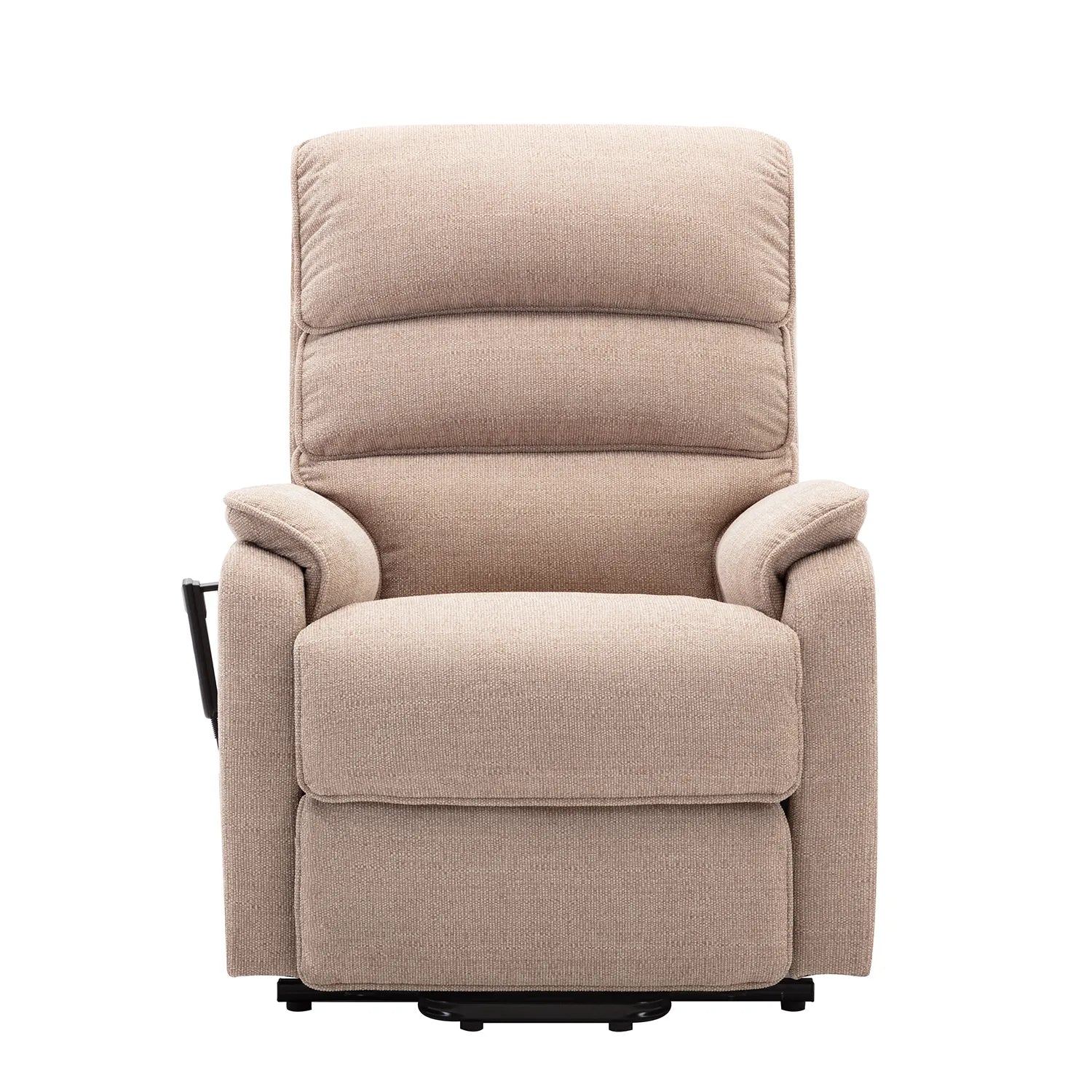 Valentino Lisbon Mink Fabric Double Motor Rise and Recline Chair