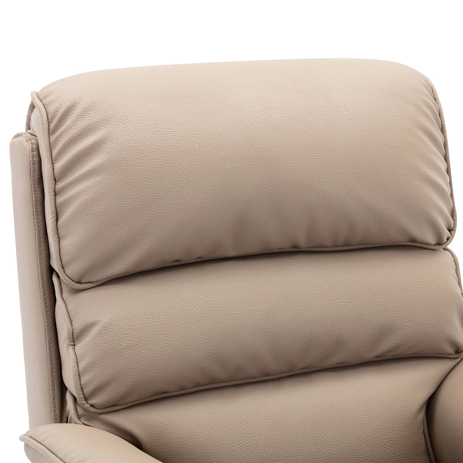 Valentino Pebble Faux Leather Double Motor Rise and Recline Chair