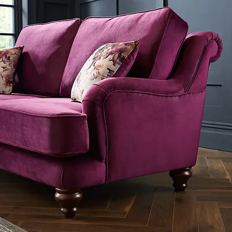 Vespera 3-Seater Fabric Sofa