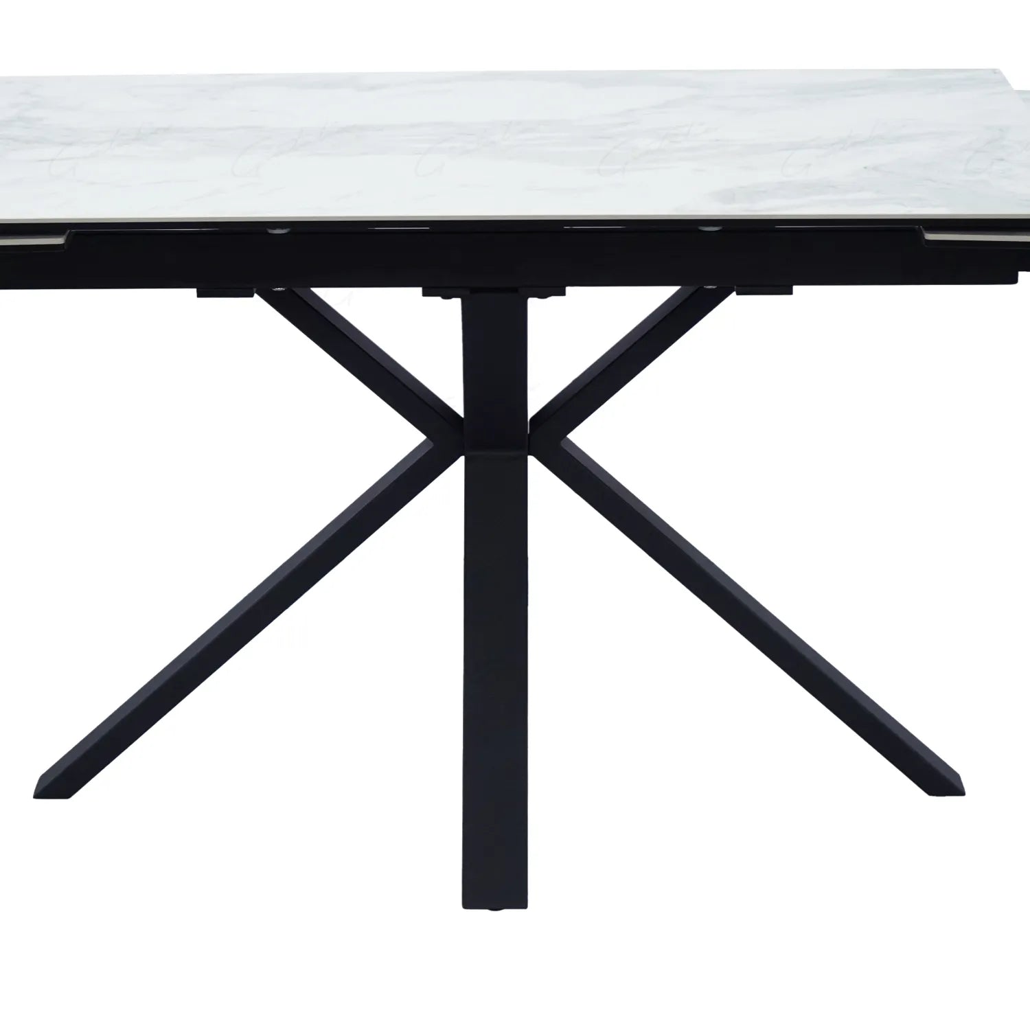 Vida Small White Extending Dining Table