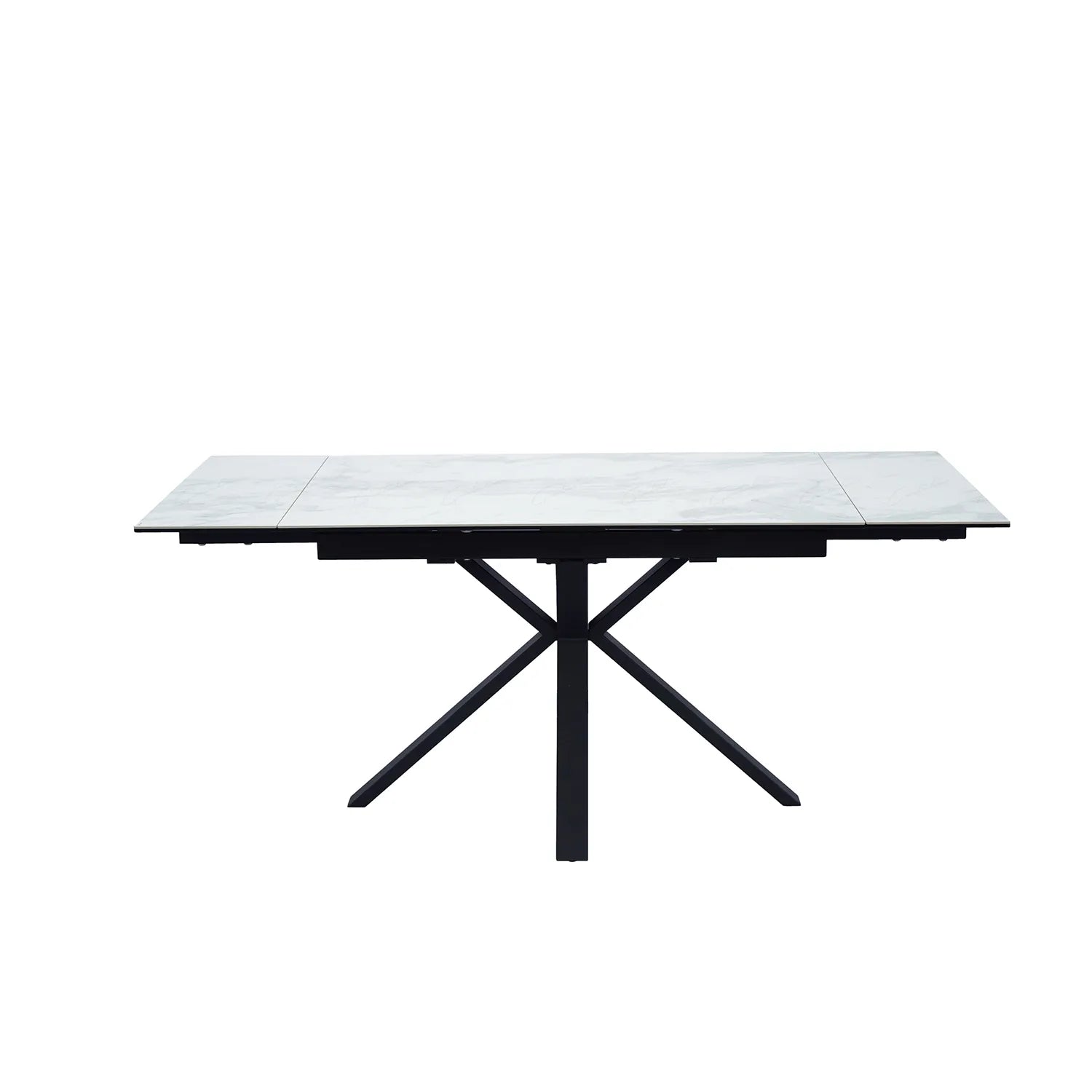 Vida Small White Extending Dining Table