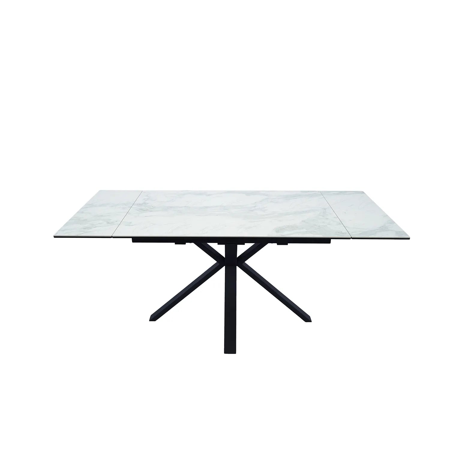 Vida Small White Extending Dining Table