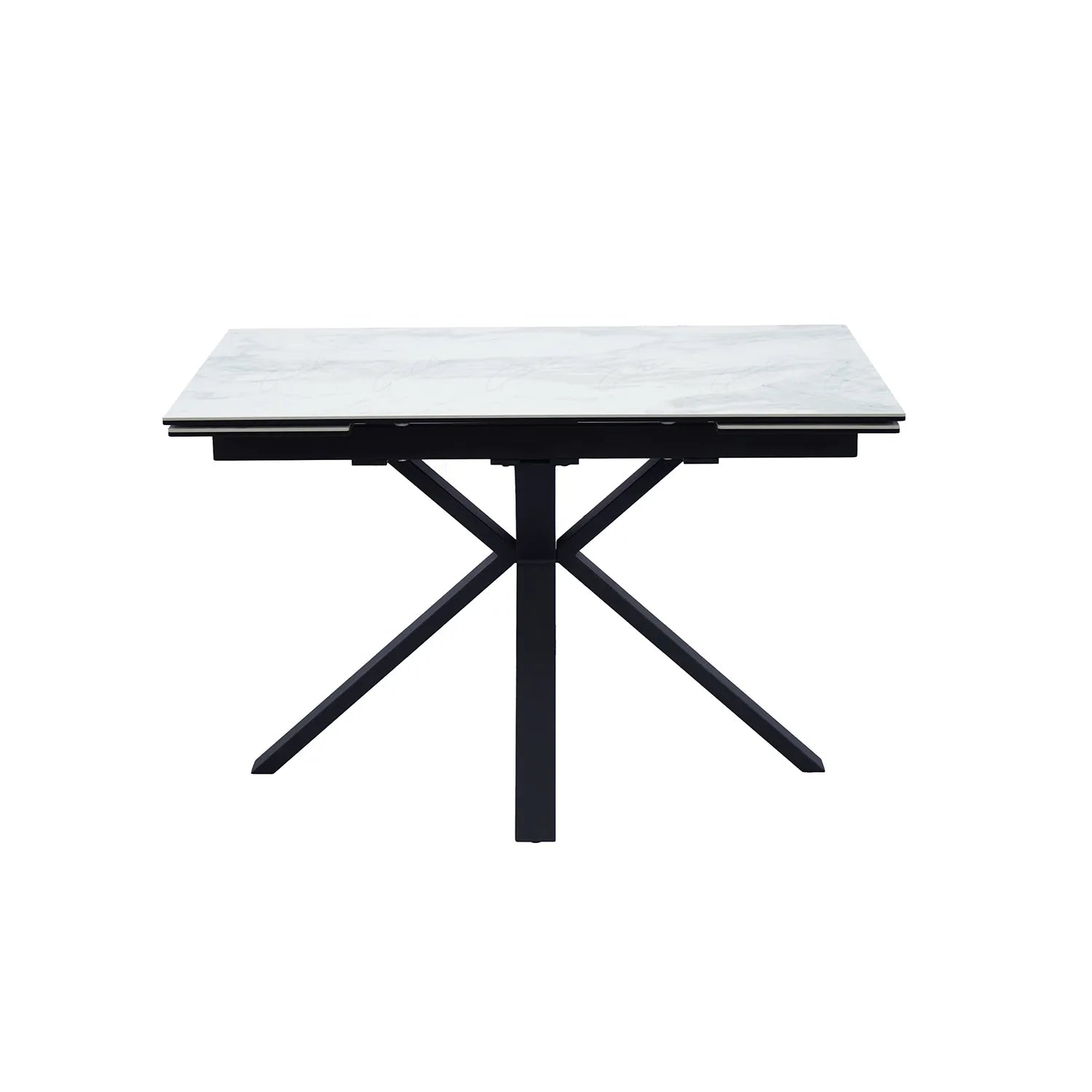 Vida Small White Extending Dining Table