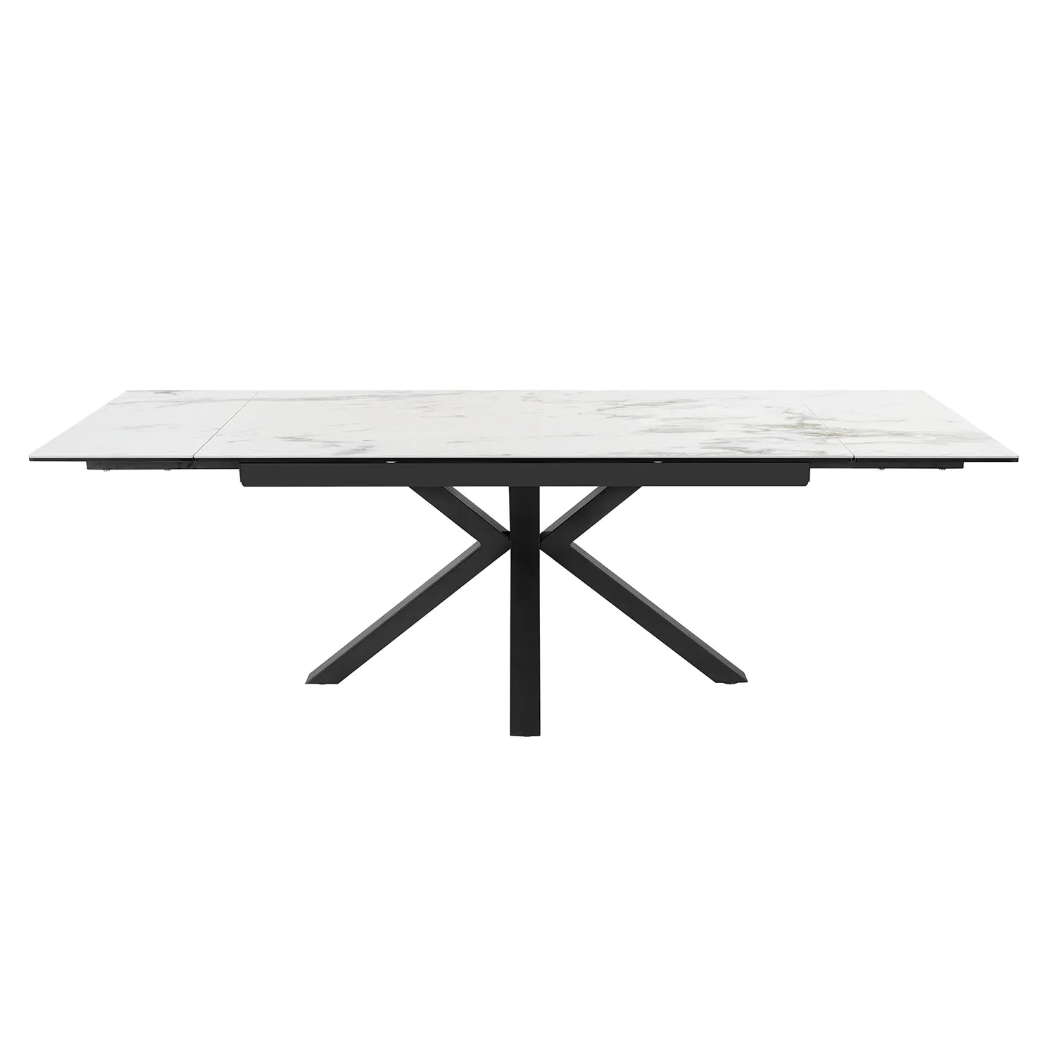 Vida White Extending Dining Table