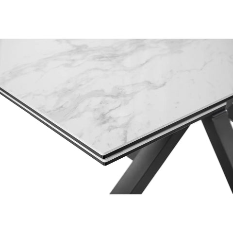 Vida White Extending Dining Table - Table Top