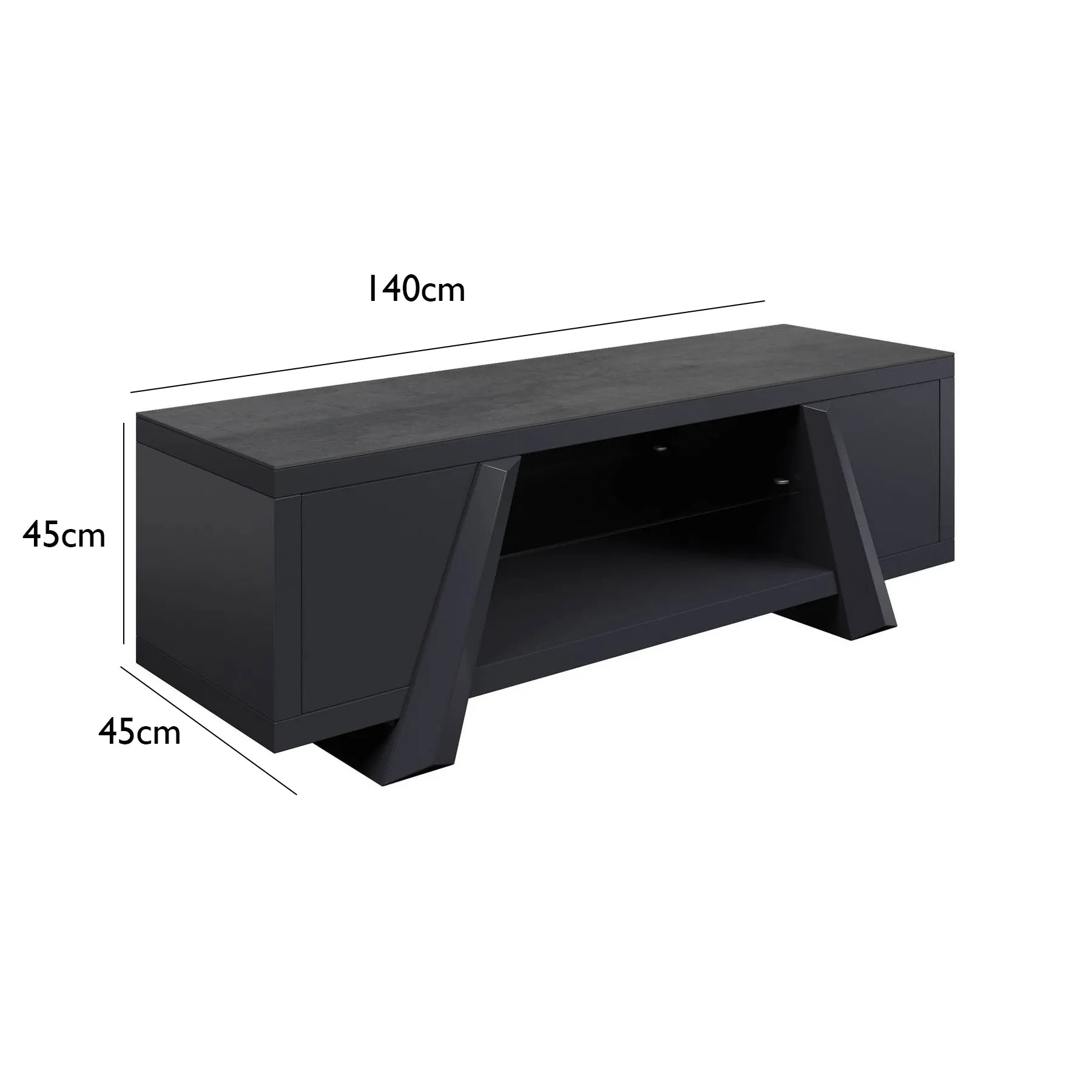 Westin Grey Ceramic TV Unit