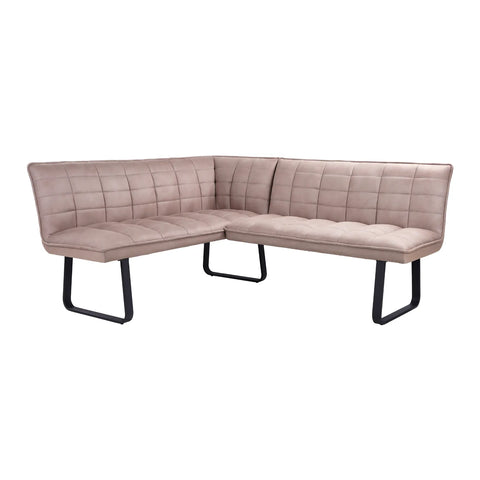 Warrior LHF Taupe Corner Bench 