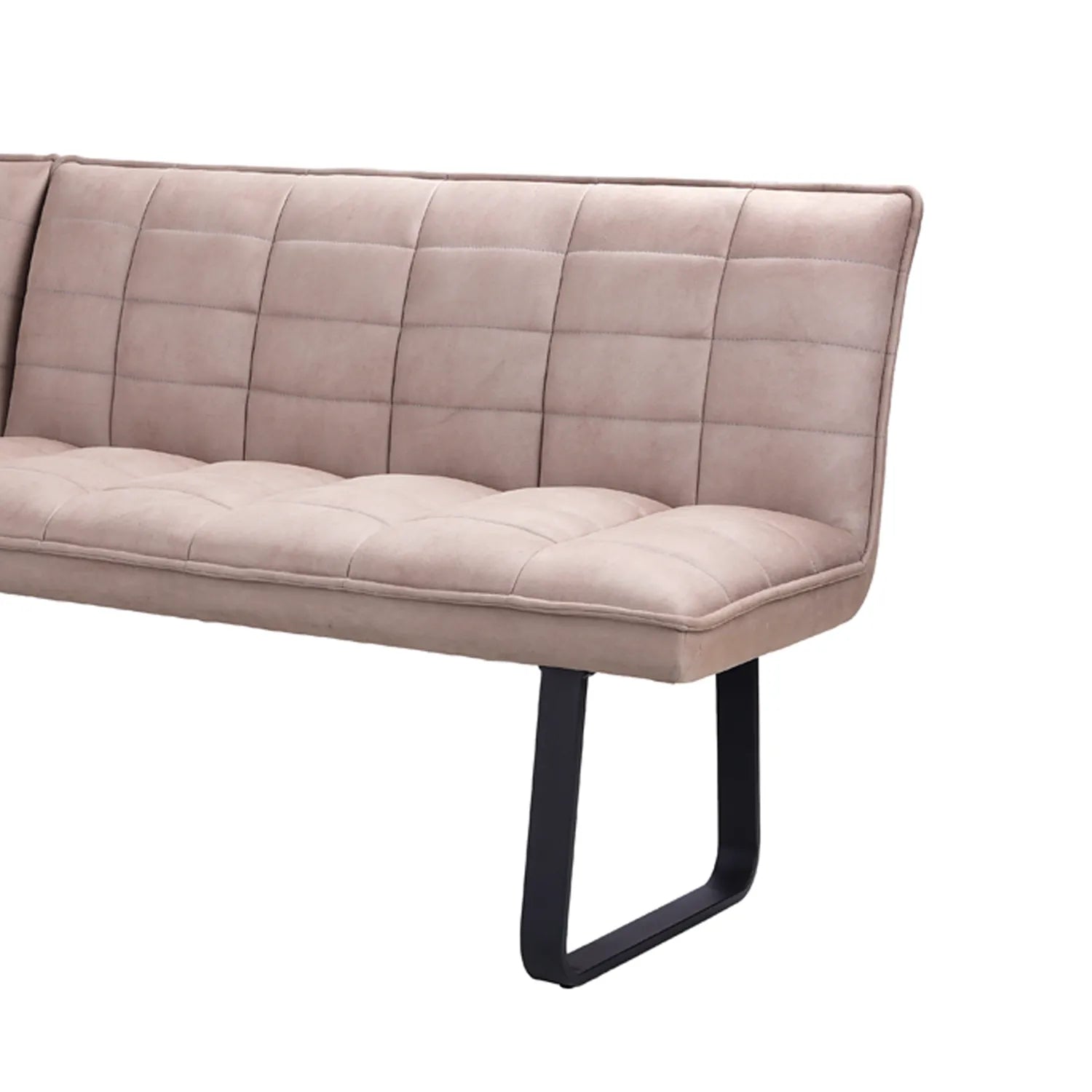 Warrior LHF Taupe Fabric Corner Bench