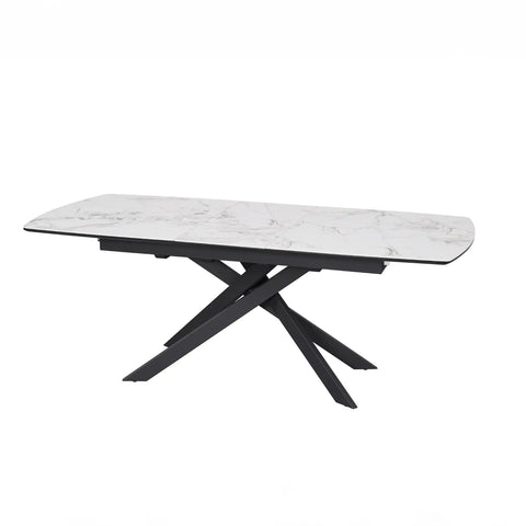 Warrior Dining Table With Black Legs