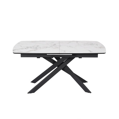 White Extending Dining Table