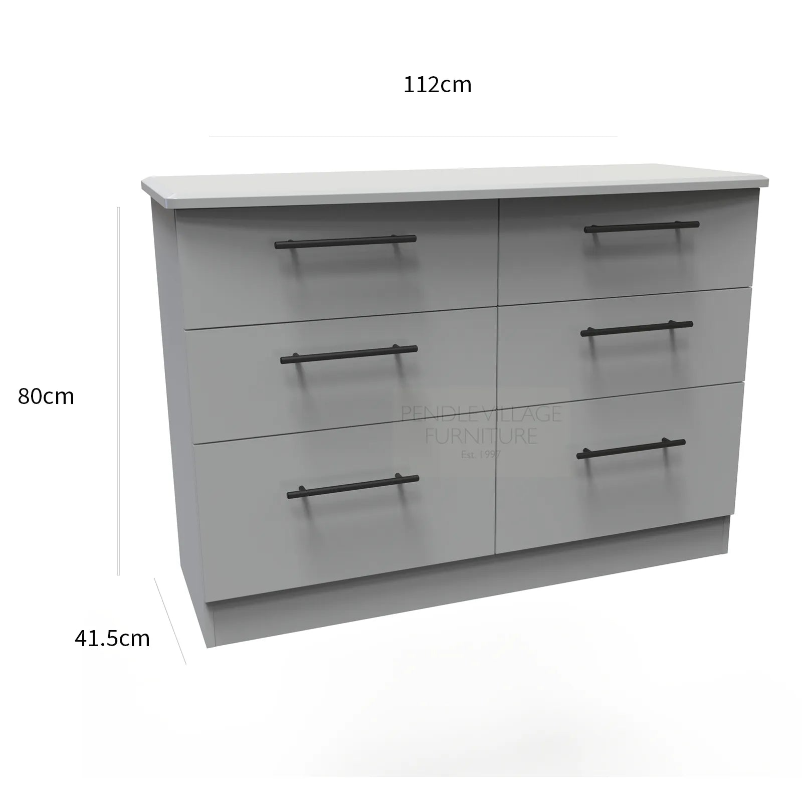 Beverly 6 Drawer Chest