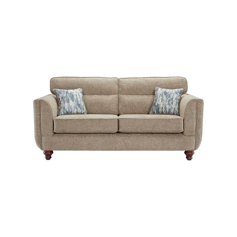 Wellington Fabric Upholstered Sofa in Venice Barley Fabric