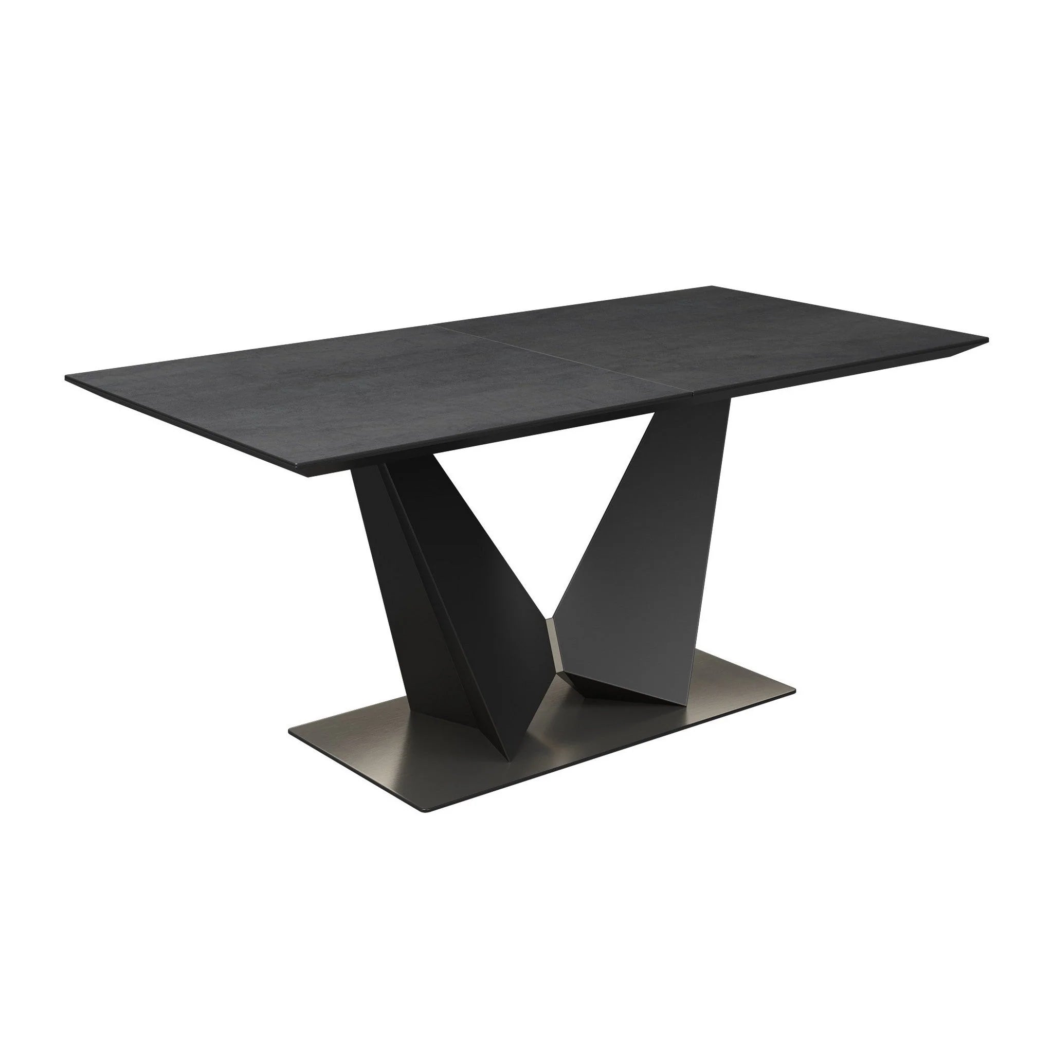 Westin 180-220cm Grey Ceramic Extending Dining Table