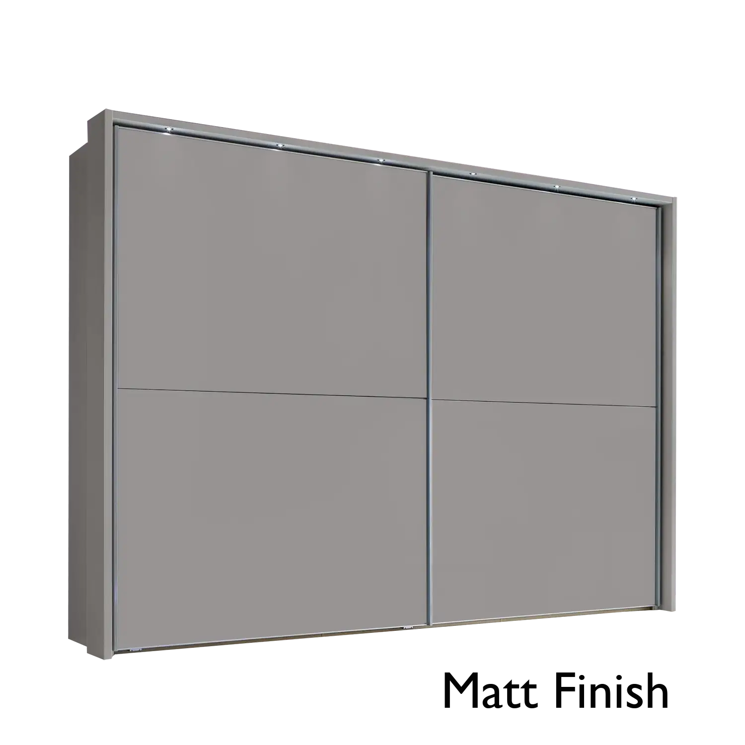 Wiemann Bristol Pebble Grey Sliding Door Wardrobe