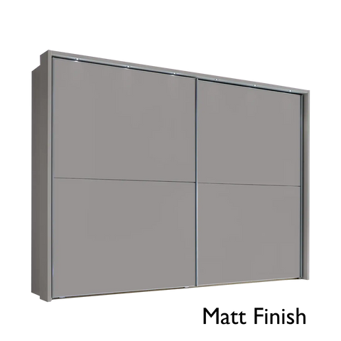 Wiemann Bristol Pebble Grey Sliding Door Wardrobe