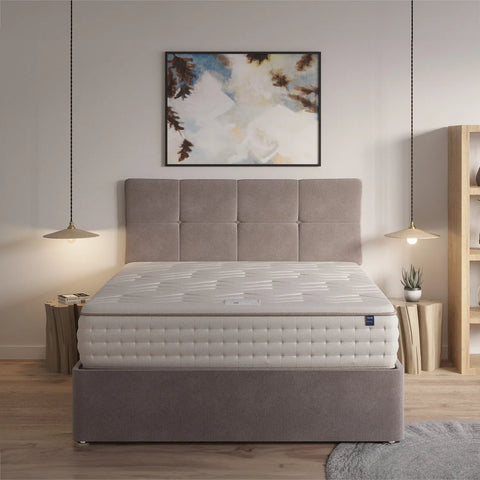 Repose Windsor Blu Cool 1000 Pocket Sprung Memory™ Mattress, Available in Sizes, Single 3FT Mattress, Small Double 4ft Mattress, Standard Double 4ft6 Mattress, King 5ft Mattress and Super King 6ft Mattress - 003